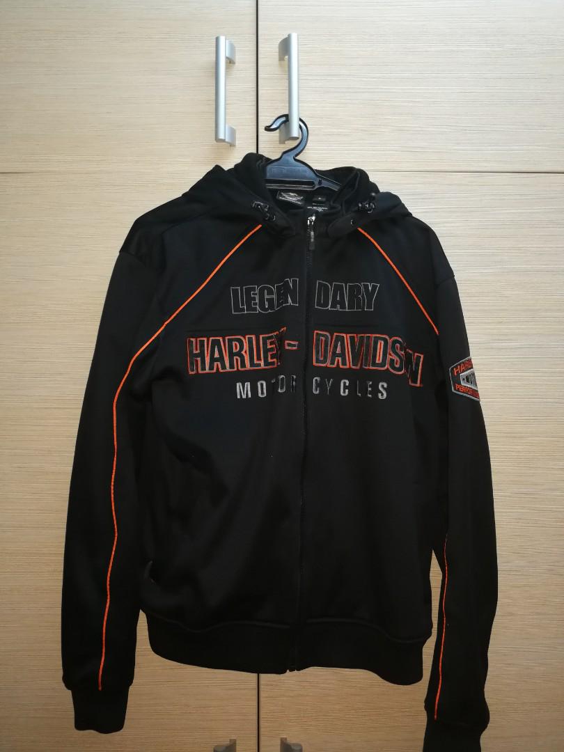 Harley davidson hooded jacket outlet