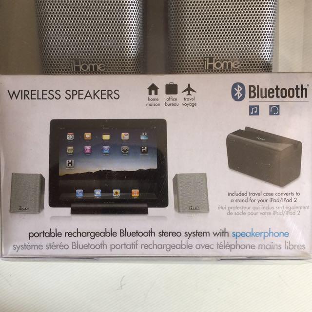 iHome iDM15 Wireless Speaker System