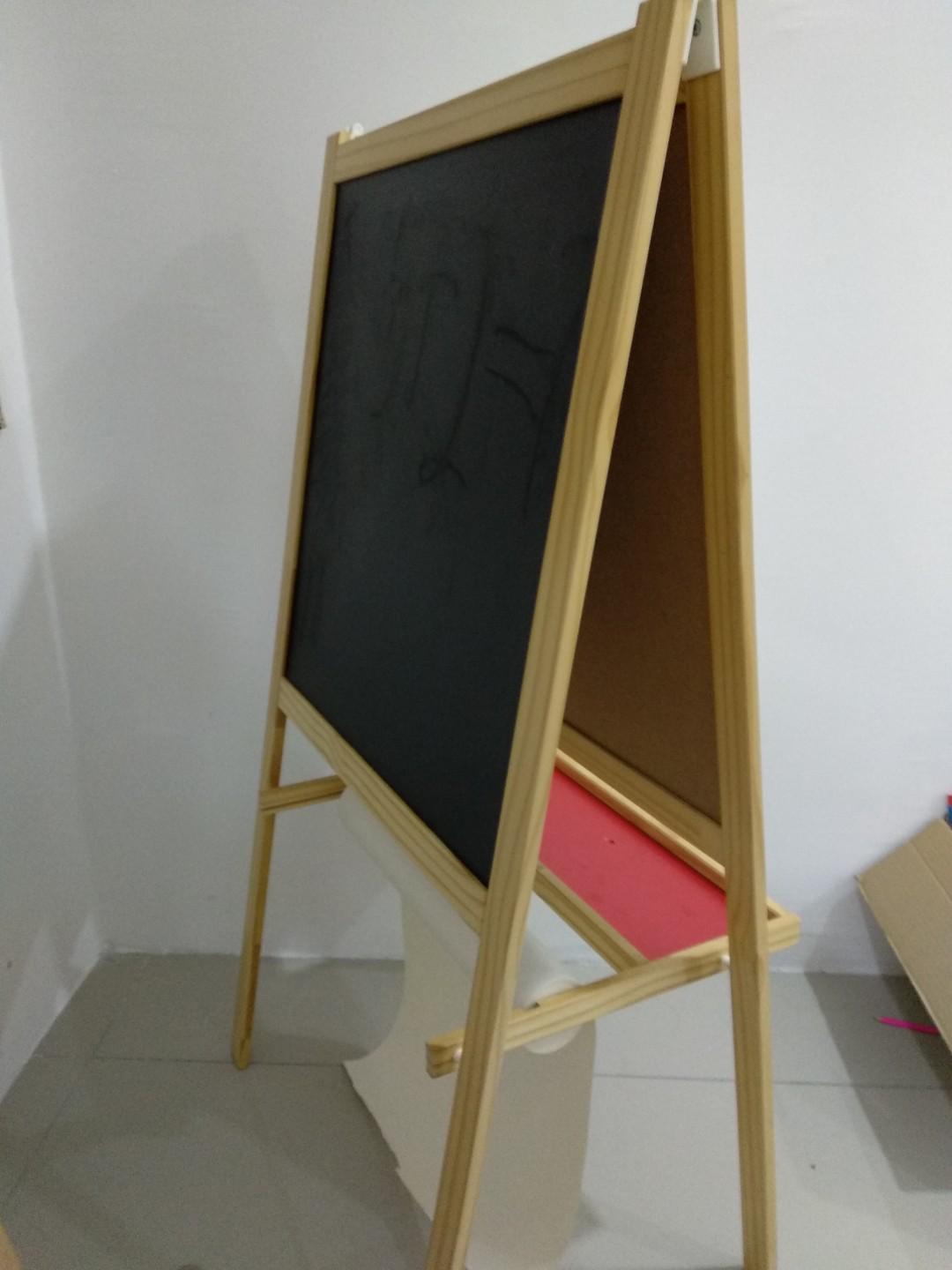 IKEA EASEL WHITE AND BLACK BOARD, Babies & Kids, Going Out, Strollers