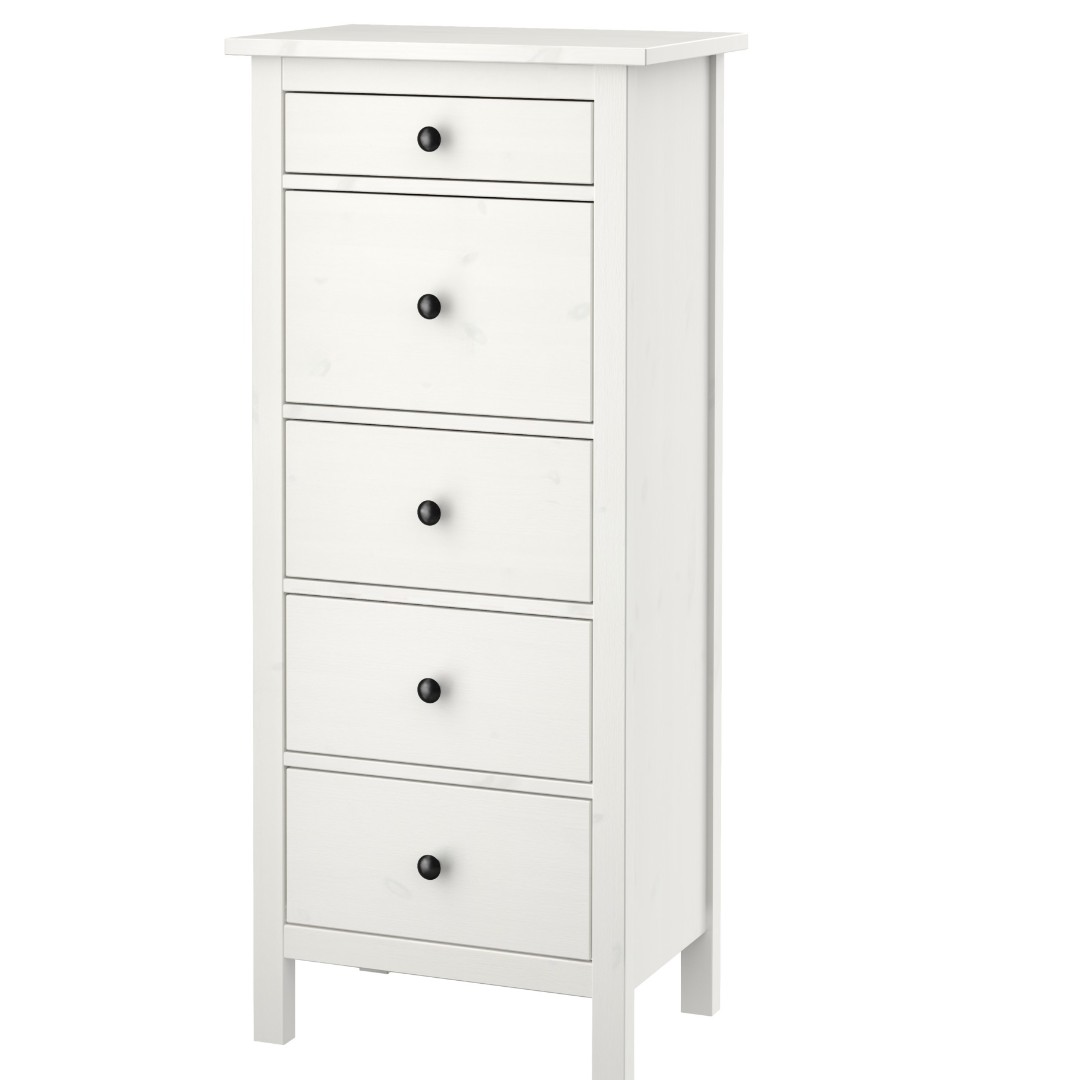 Ikea Hemnes Tall Dresser/Drawers Good Condition, 兒童＆孕婦用品, 兒童傢具, 兒童傢具