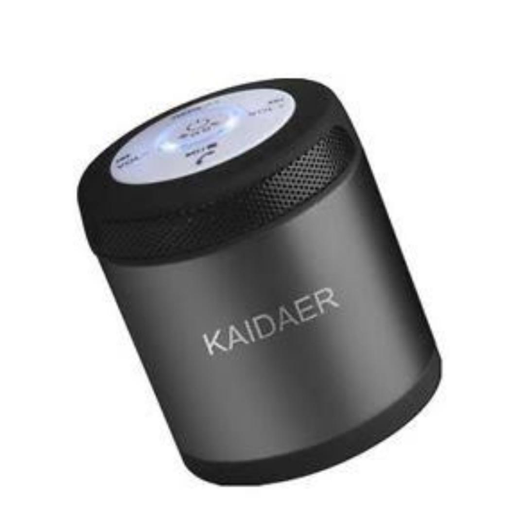 Original KAIDAER Portable FM Radio Bluetooth Speaker handsfree USB TF AUX Player