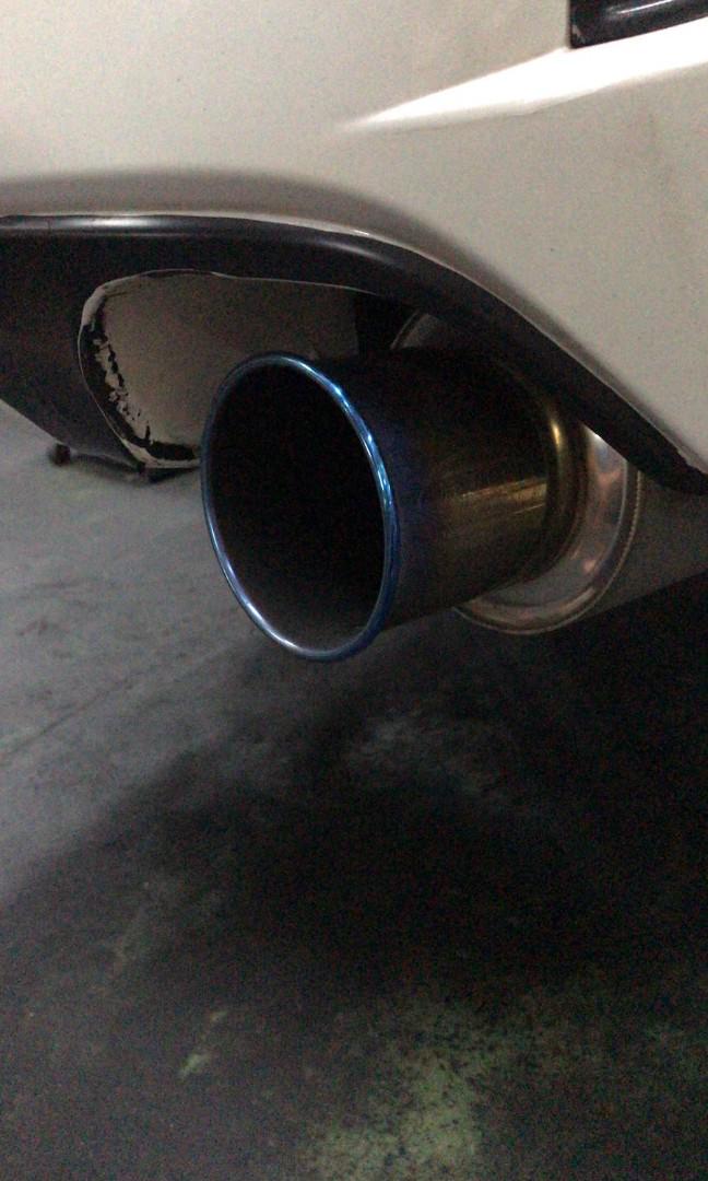 Kakimoto Regu 06 R Titanium Muffler Tips Car Accessories Accessories On Carousell