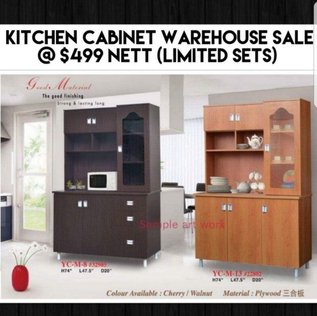 Kitchen Cabinet Warehouse Sale Furniture Others On Carousell
