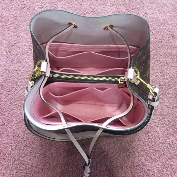 For NeoNoe Empreinte Women Luxury Bags Felt Insert Organizer Makeup Handbag  Liner Storage Travel Inner Purse Cosmetic Bag Shaper