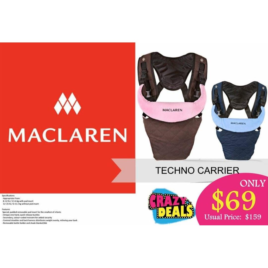 maclaren baby carrier price