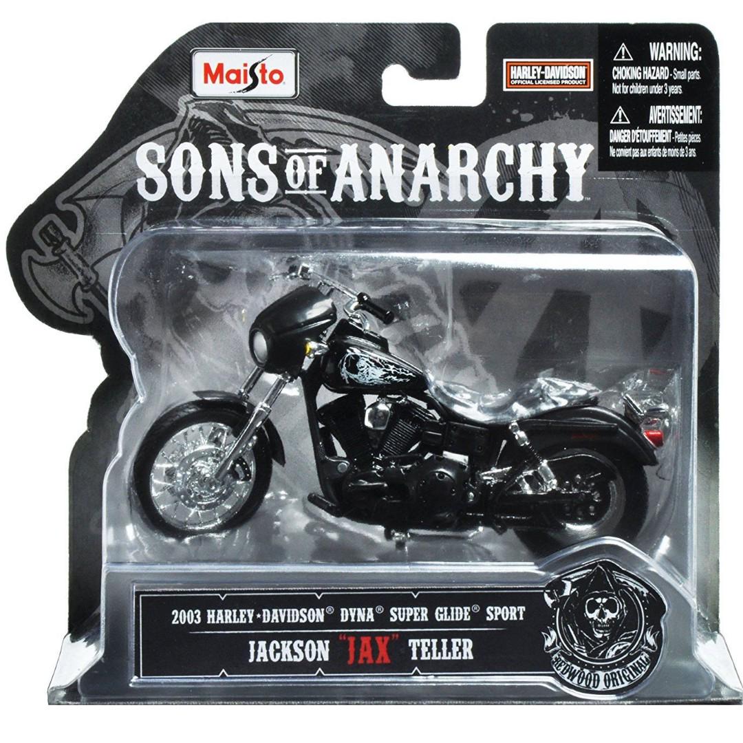 サンズオブアナーキー SONS OF ANARCHY ハーレー3台セット - ミニカー