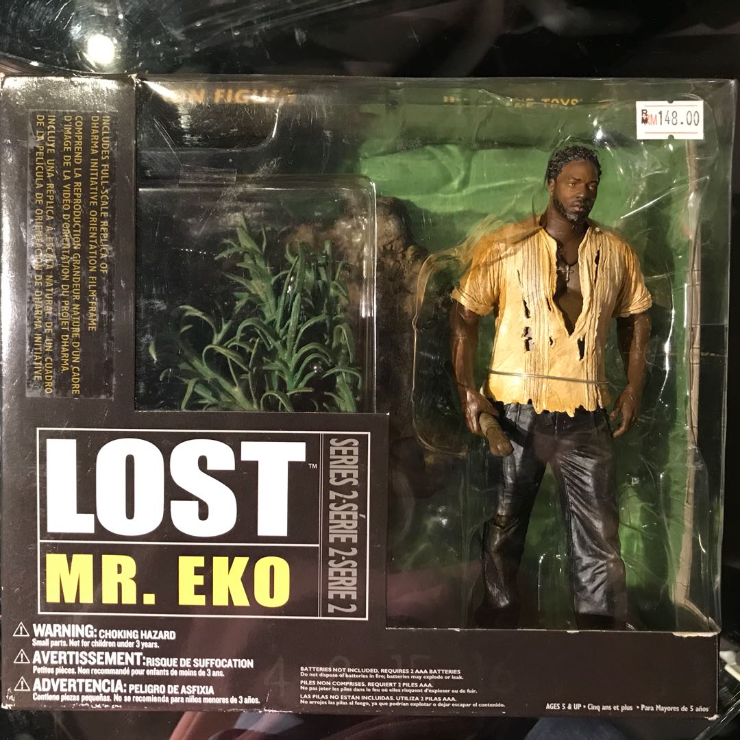 McFarlane LOST Mr.Eko Figure Wirh Diorama Base Rare, Hobbies & Toys ...