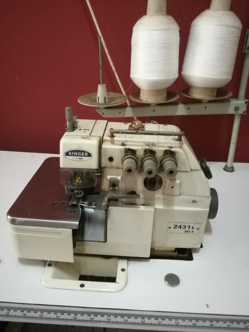 Mesin Jahit Tepi Singer 2431k Kitchen Appliances On Carousell