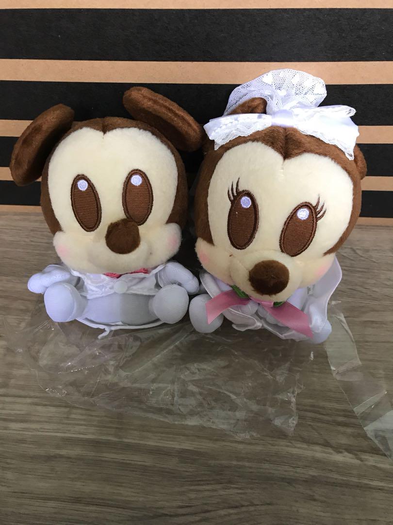 Mickey and minnie mouse shop 2018 wedding soft toy set