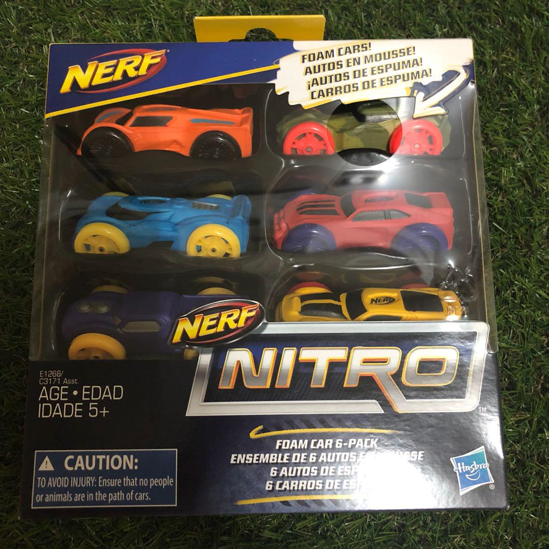 Nerf nitro sale foam cars