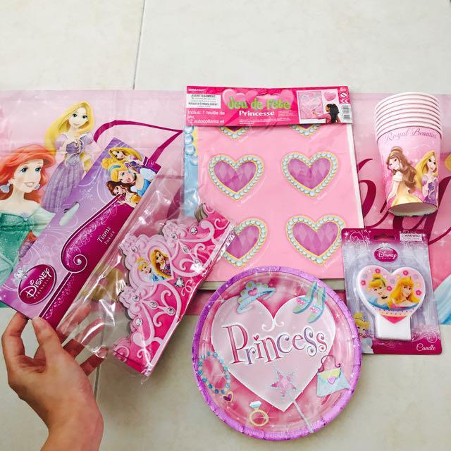 New Partyware Disney Princess Theme Party Decorations Babies