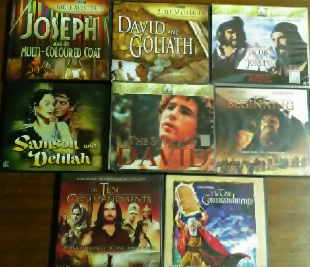 Old Testament Bible Stories Vcds Music Media Cd S Dvd S Other Media On Carousell