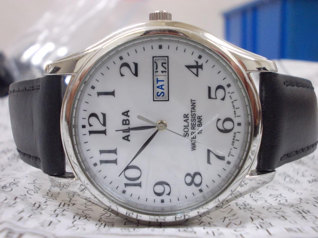 Alba solar watch new arrivals