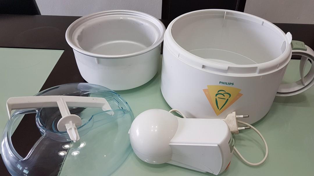 Philips Ice Cream Maker HR2303/1, TV & Home Appliances, Kitchen