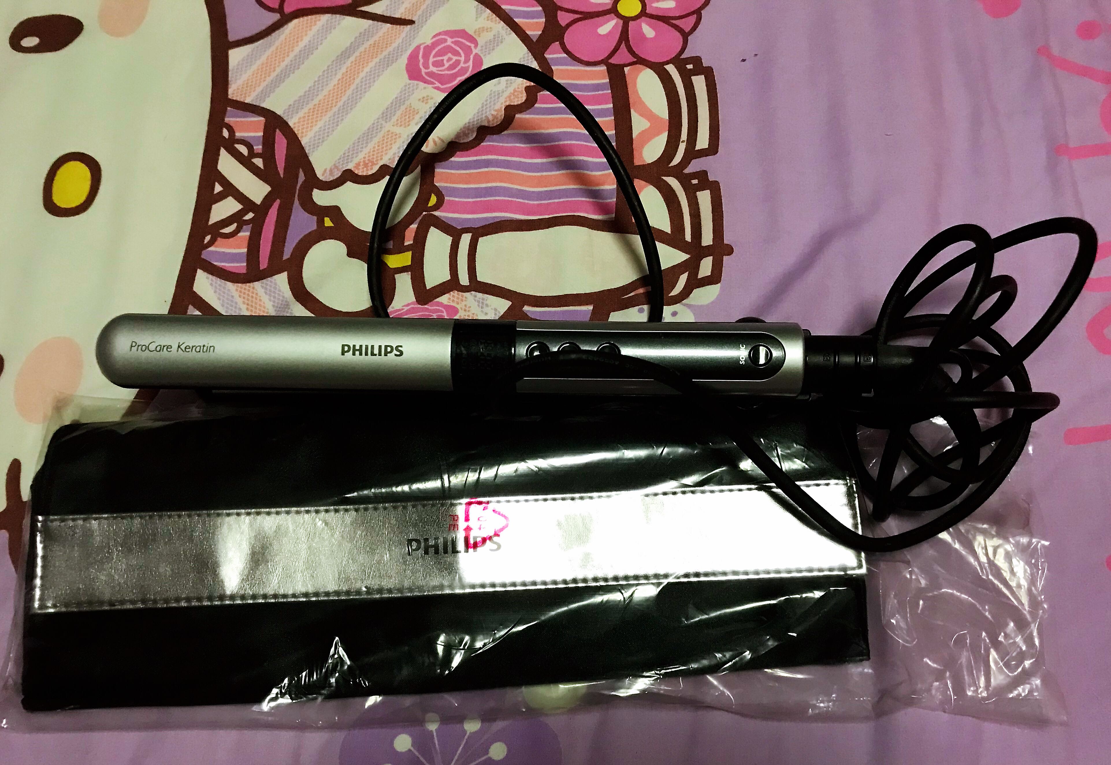 philips pro keratin hair straightener