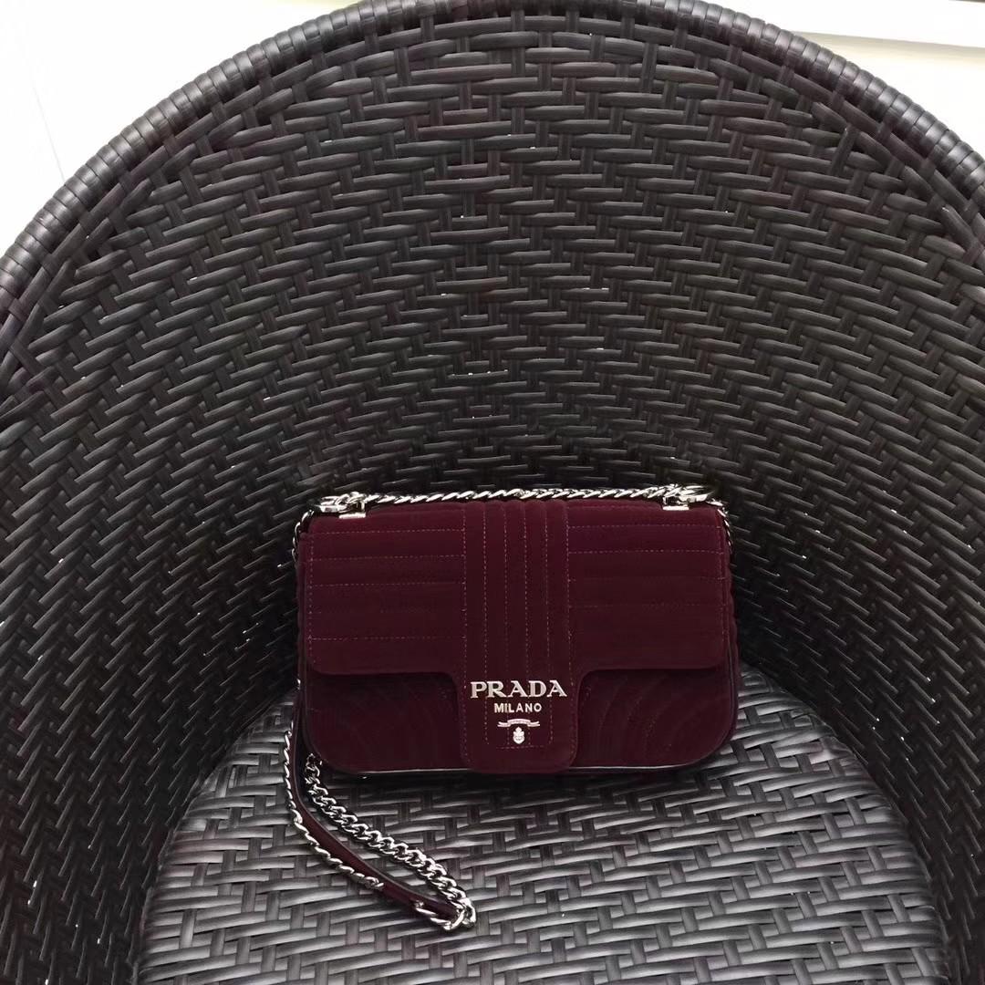 Prada Diagramme crossbody bag, Luxury, Bags & Wallets on Carousell