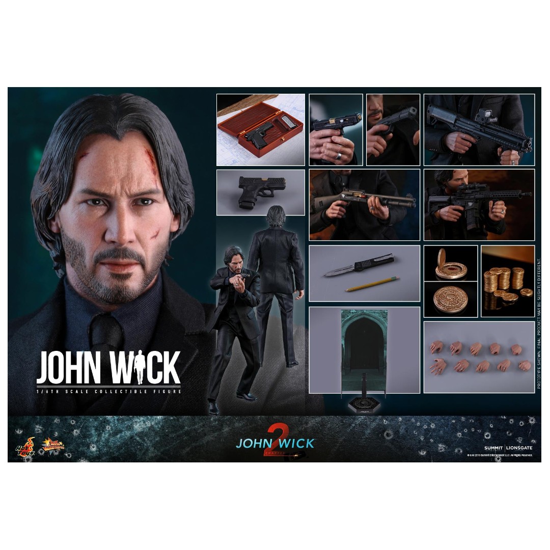 john wick hot toys pre order
