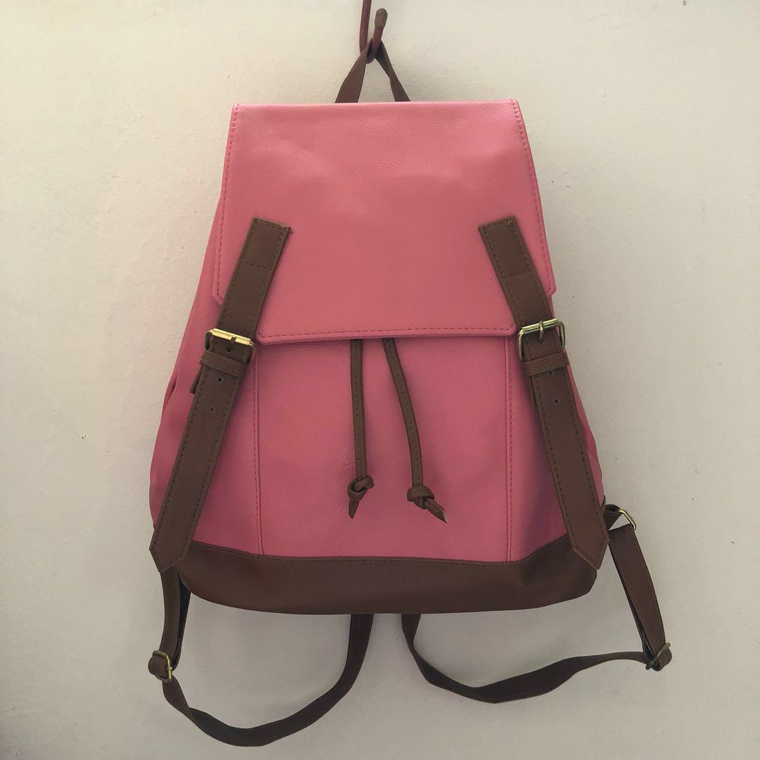 pink backpack price