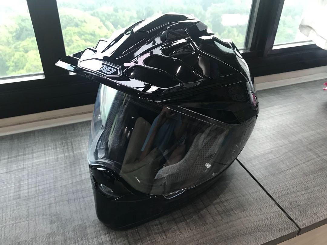 Shoei Hornet Adv gloss black size L for sale Motorcycles