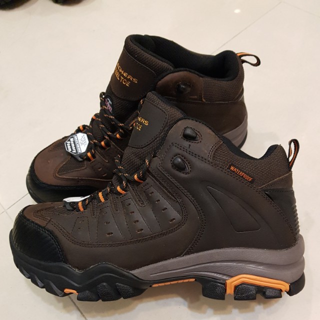 skechers safety shoes and boots