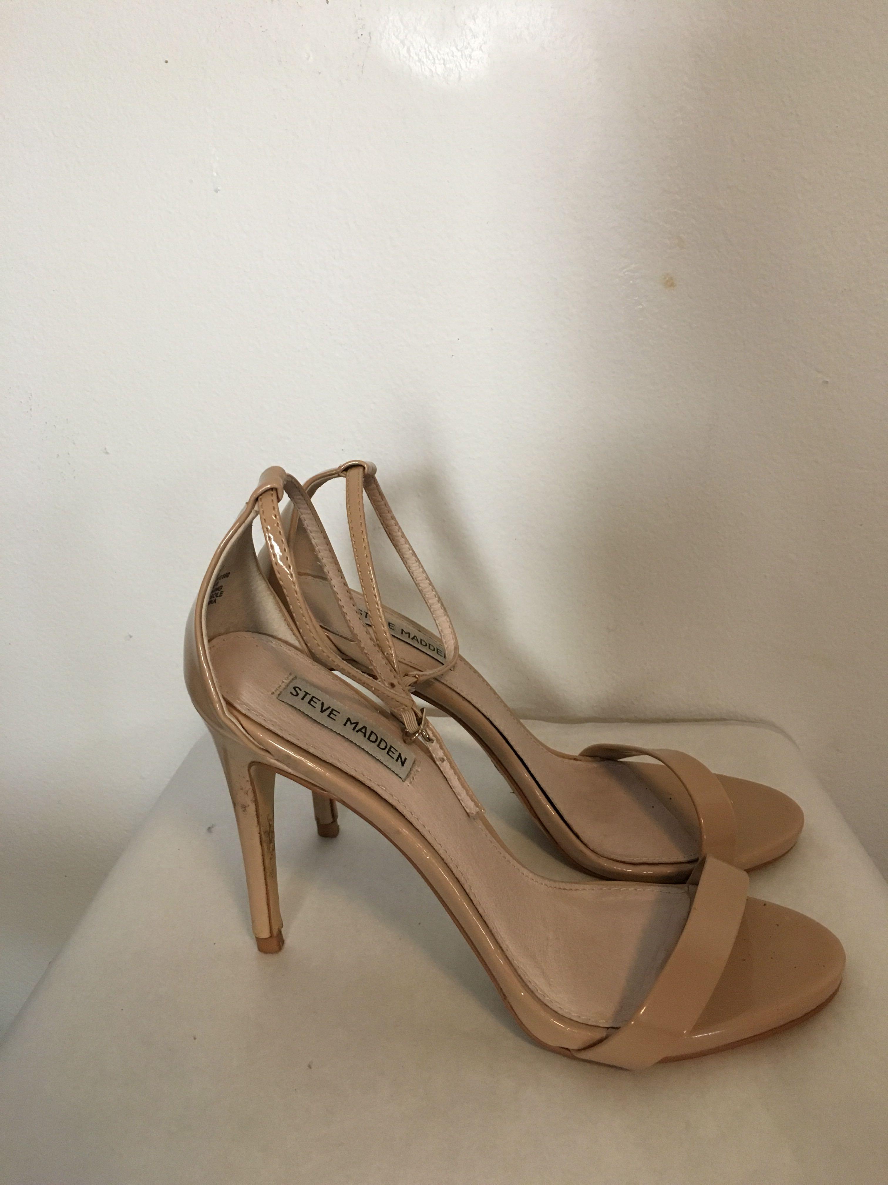 steve madden nude heels