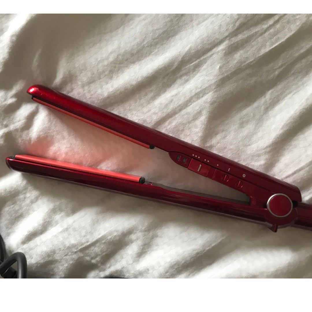 Stylish ceramic red hair straightener from Babyliss / Pro 235 Smooth (Perfect condition