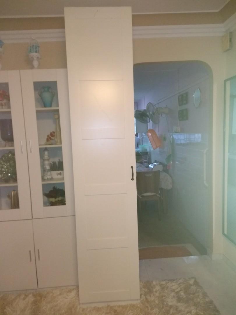 Tall Slim Cabinet Furniture Shelves Drawers On Carousell