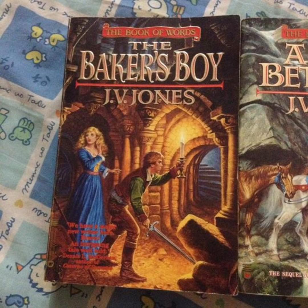 The Book Of Words Trilogy By J V Jones Books Books On Carousell