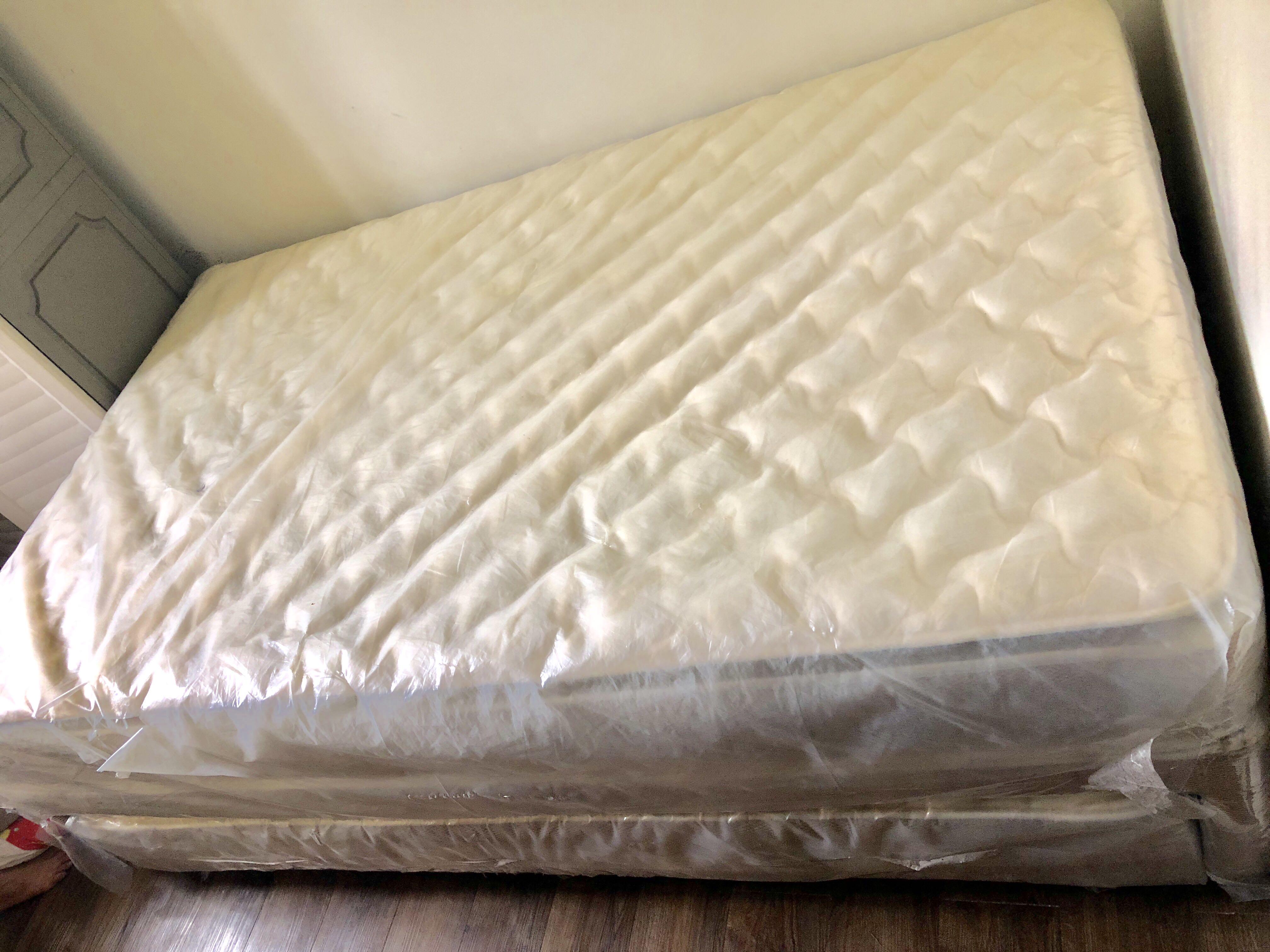 Uratex double size bed (with pull out bed), Babies & Kids, Baby Nursery