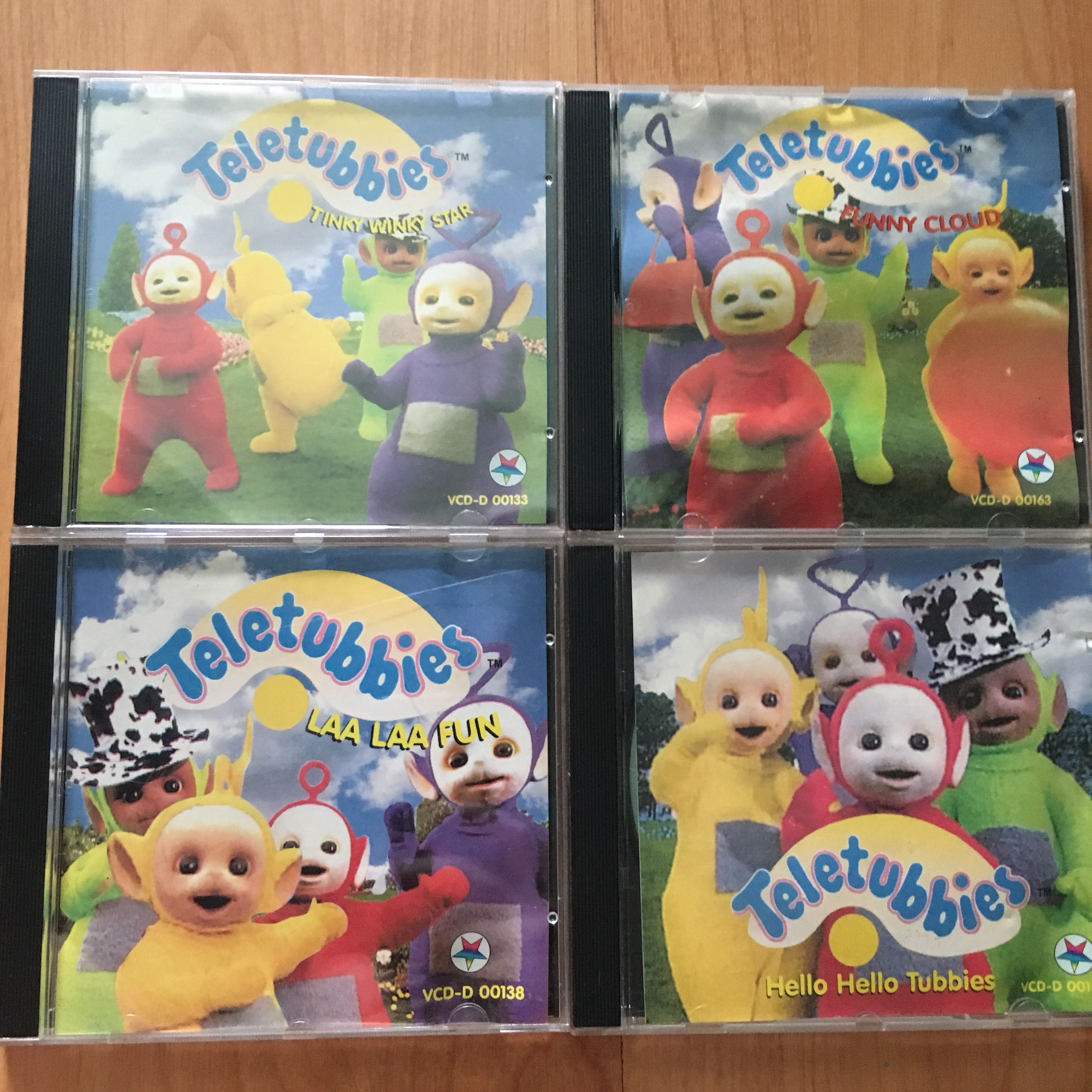 VCD - Teletubbies, Hobbies & Toys, Music & Media, CDs & DVDs on Carousell