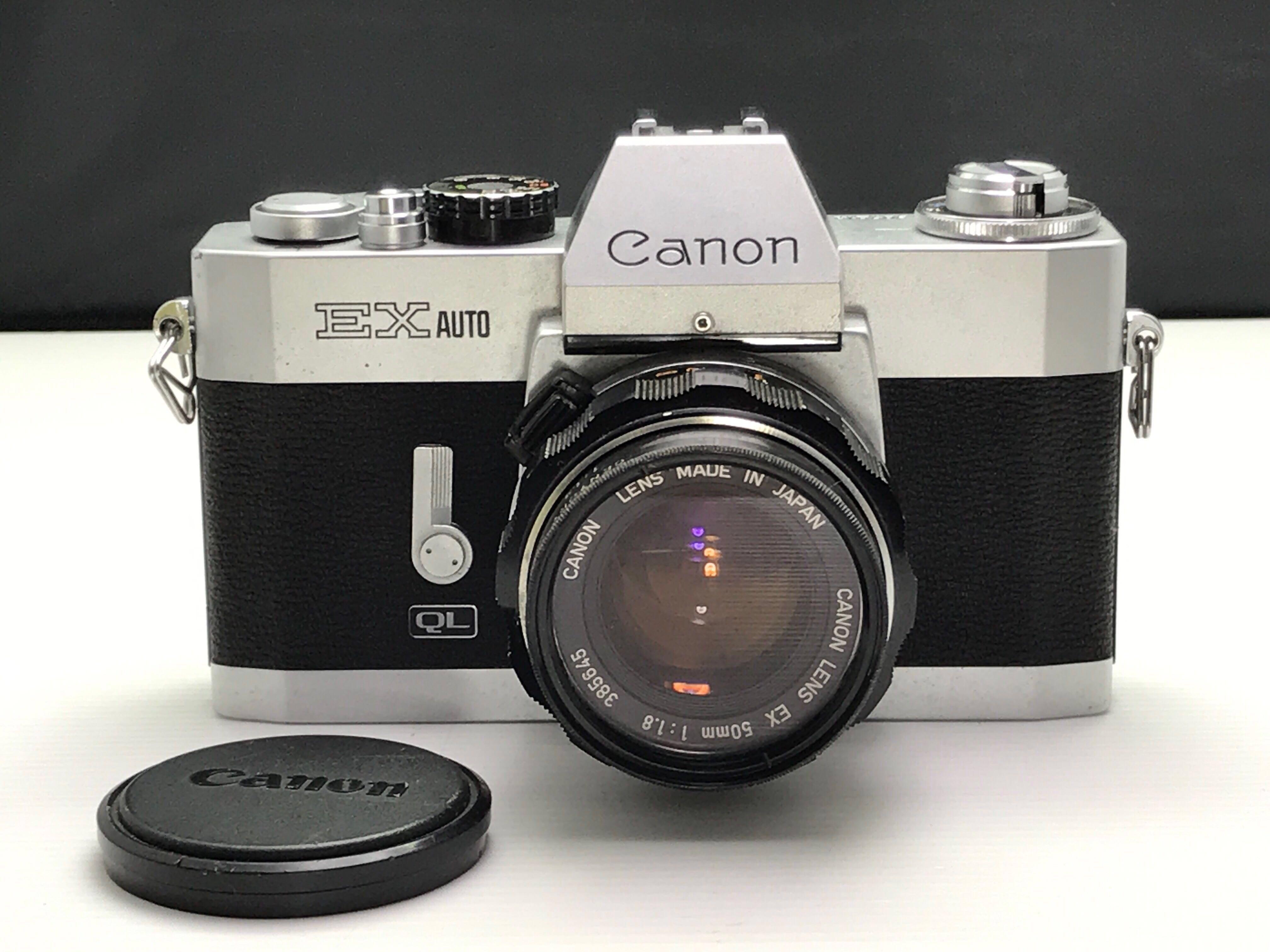 Vintage Canon Ex Auto 35mm Film Camera Photography Cameras Others On Carousell