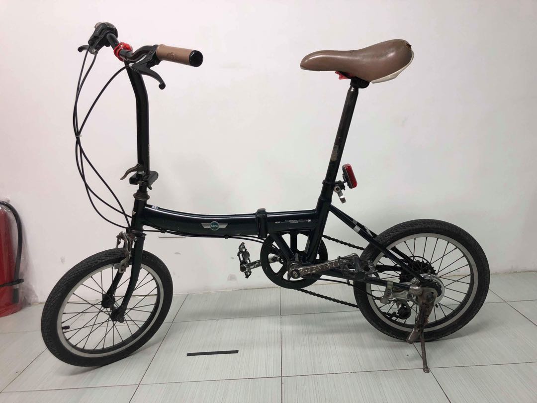 mini cooper folding bike