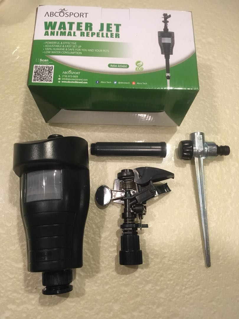 Water Jet animal repeller, Furniture & Home Living, Gardening, Hose and
