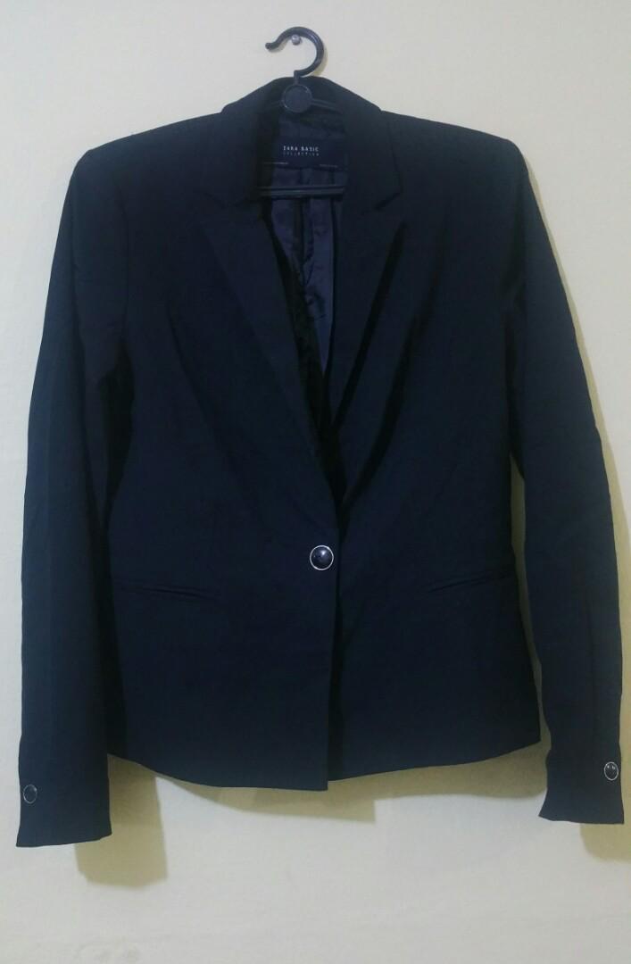 zara basic collection blazer