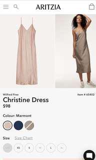Aritzia Christine dress