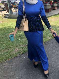 Peplum kurung modern