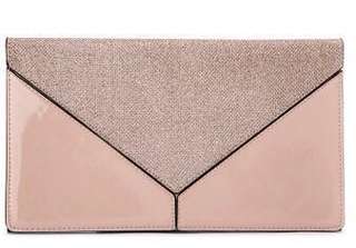Gold and Nude clutch bag