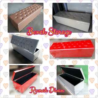 BENCH STORAGE / BANGKU PENYIMPANAN
