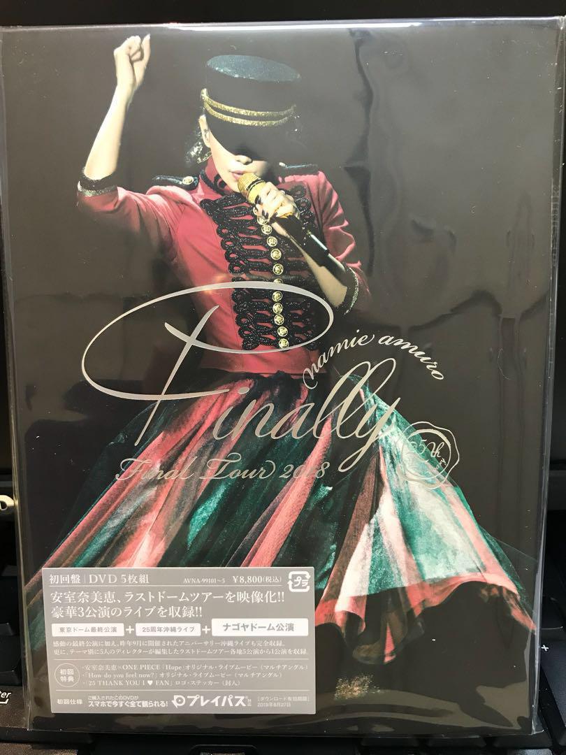 Namie Amuro Final 5月東京ドーム公演 東京ドーム最終公演 初回生産限定盤 Dvd5枚組 18 Tour 25周年沖縄ライブ Finally Namie Amuro Final 5月東京ドーム公演 東京ドーム最終公演 初回生産限定盤 Dvd5枚組 18 Tour 25周年沖縄ライブ Finally