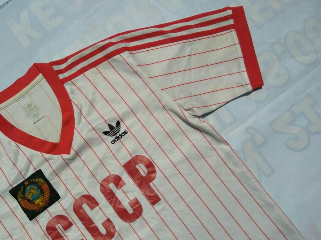 Adidas Jersey Cccp Made In Indonesia Fesyen Pria Pakaian Di Carousell