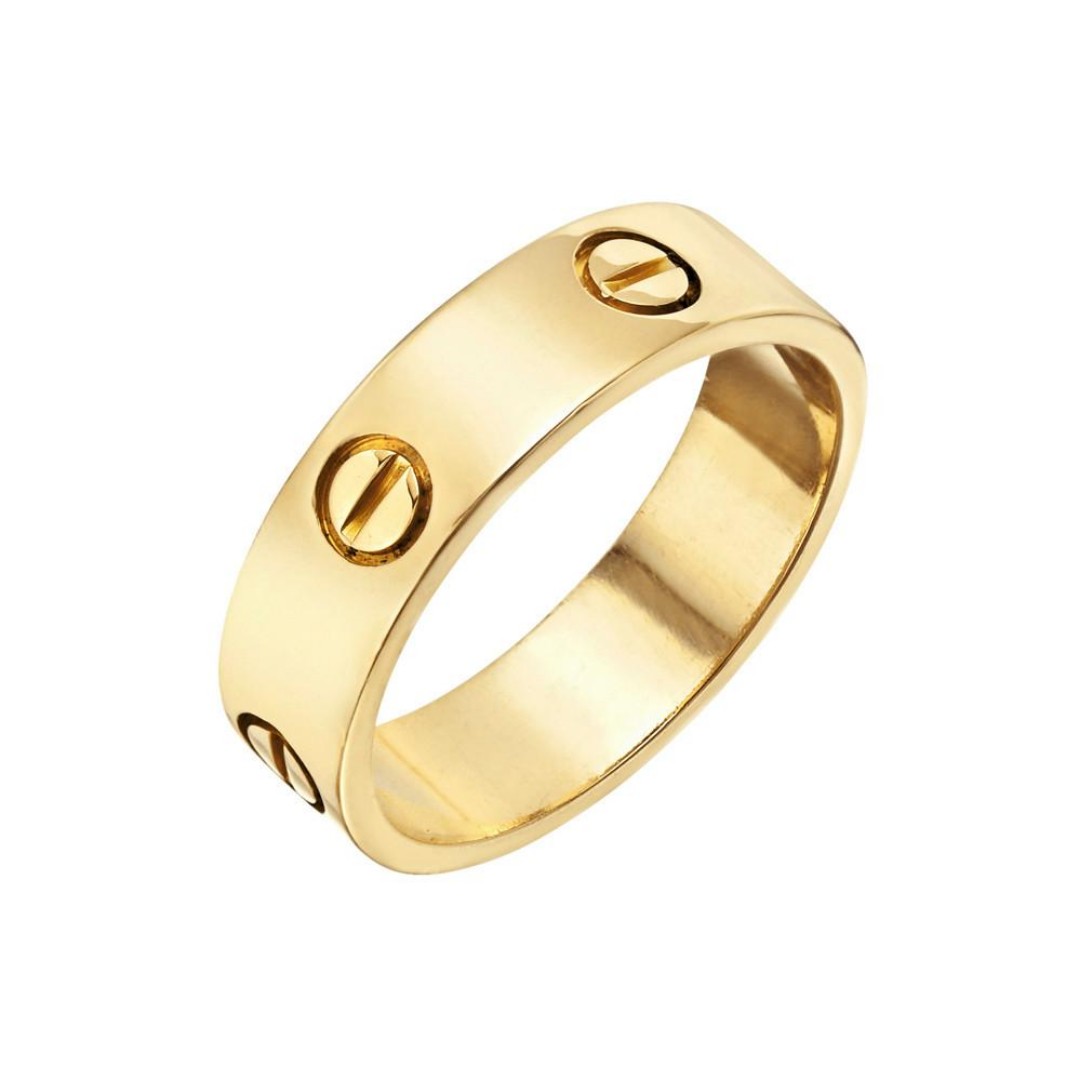 cartier love ring tarnish