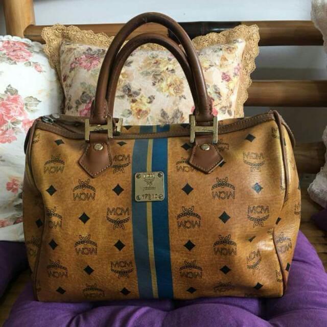 Mcm speedy 25 bag, Luxury, Bags & Wallets on Carousell