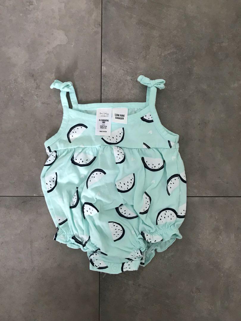 target baby girl romper