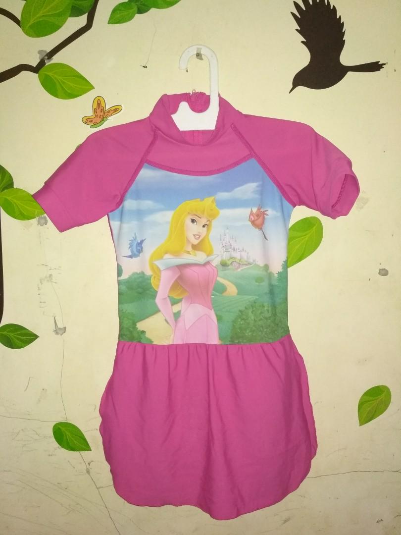 Baju Renang Anak Perempuan Barbie Pink Babies Kids Girls Apparel On Carousell