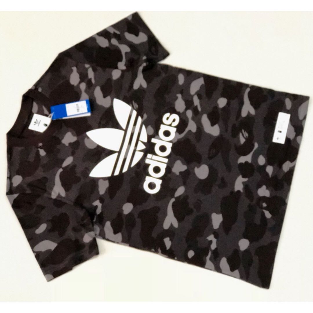 bape adidas tee