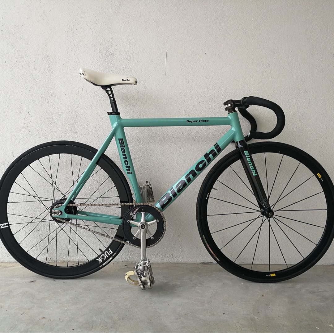 Bianchi pista sales celeste