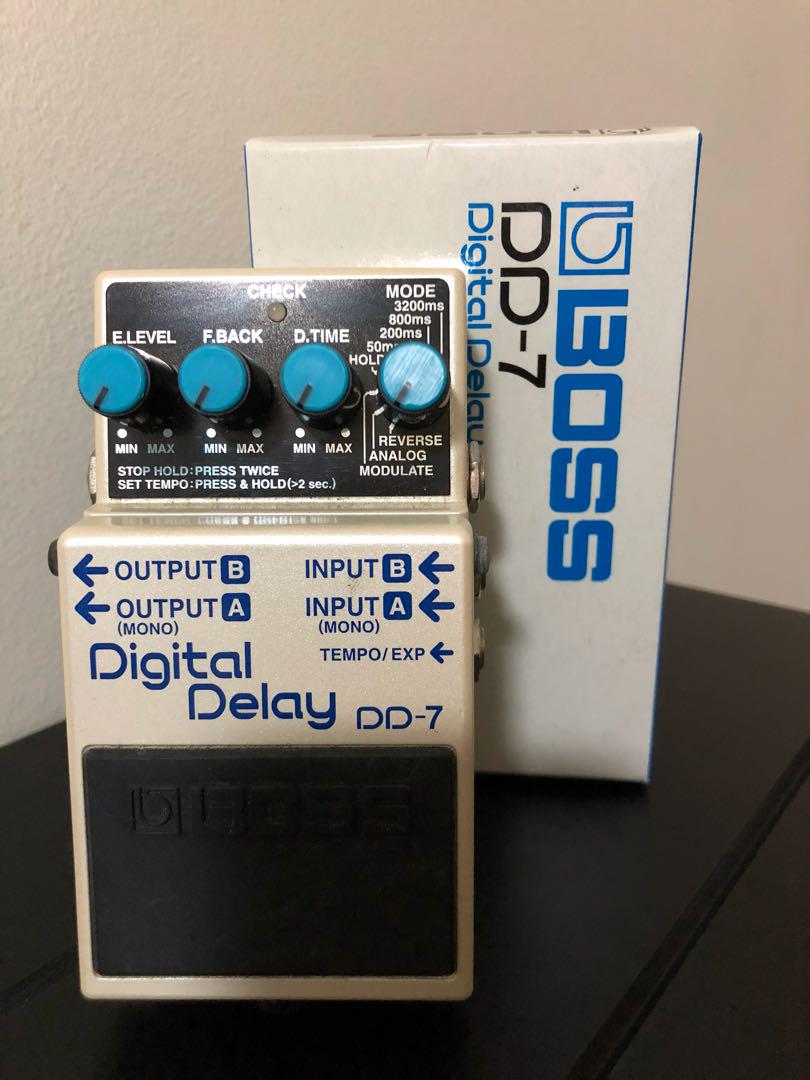 Boss Dd 7 Digital Delay Pedal Hobbies Toys Music Media Music Accessories On Carousell