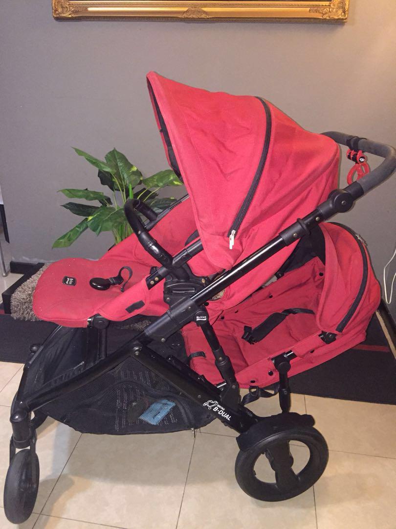 Britax b dual double pushchair shop