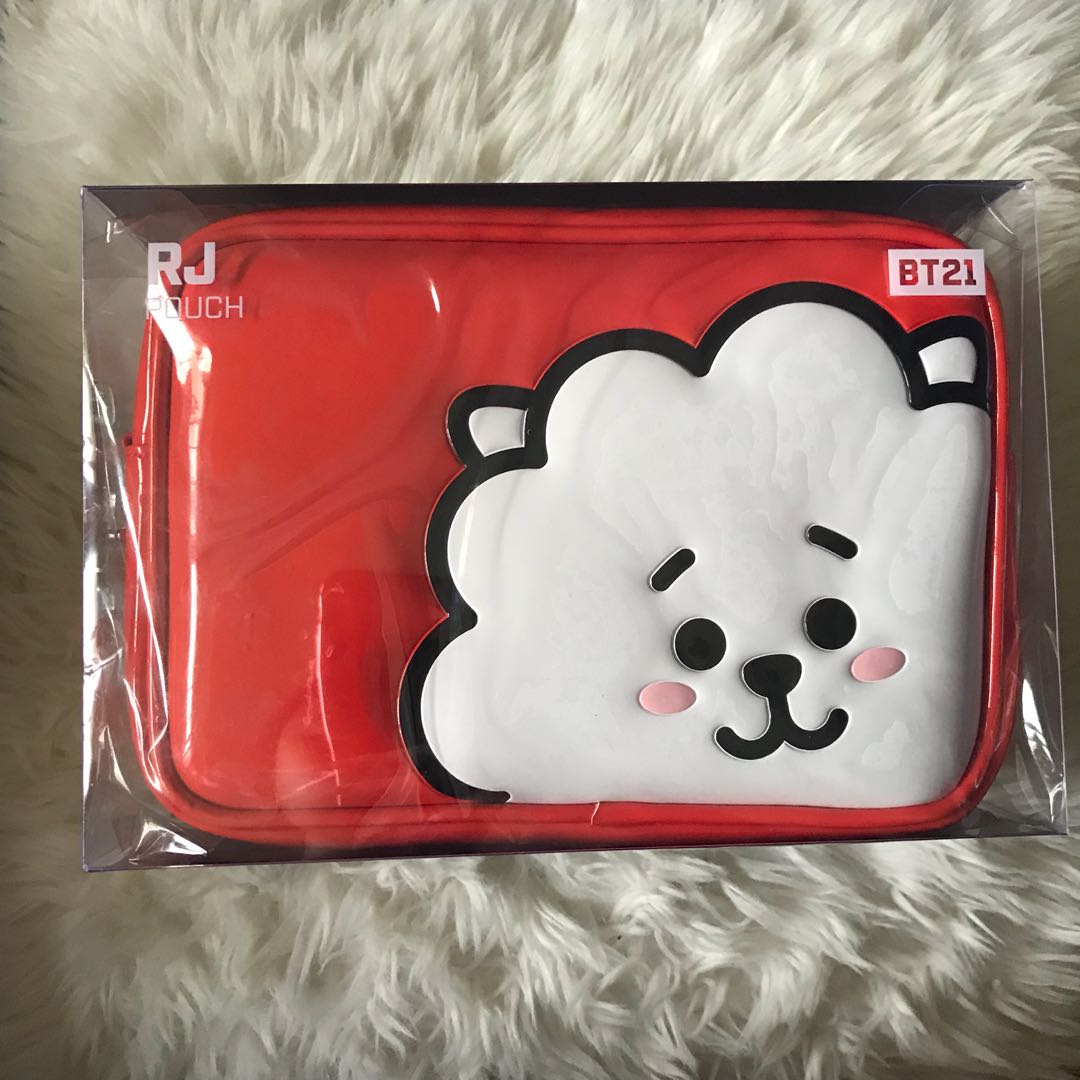 bt21 enamel pouch