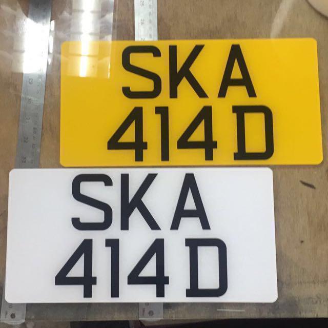 CHEAPEST Acrylic Car number Plate Maker 